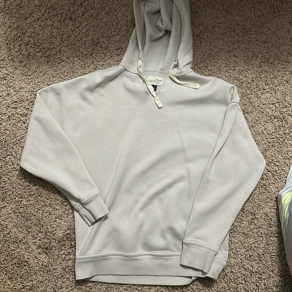 Cream Colored Hoodie
